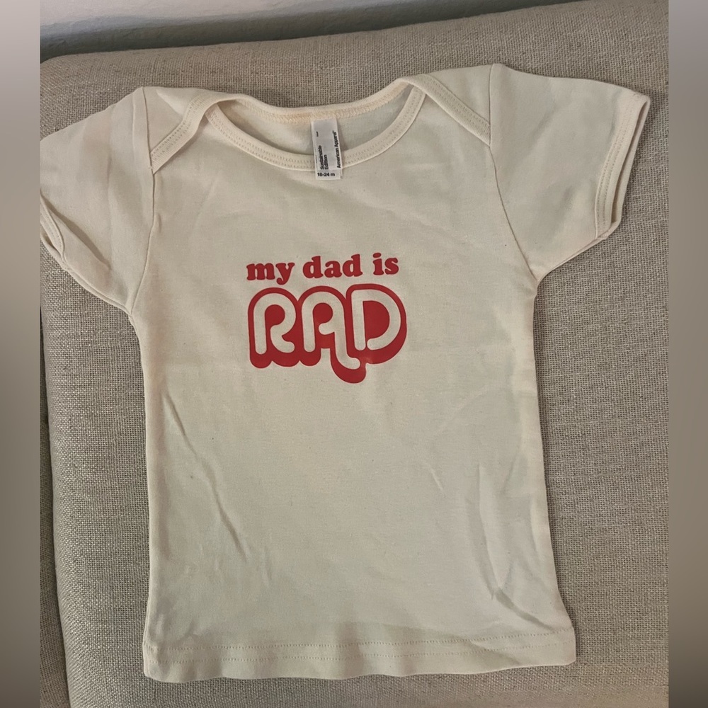 My Dad is Rad T Shirt